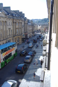 View from our office to Milsom Street